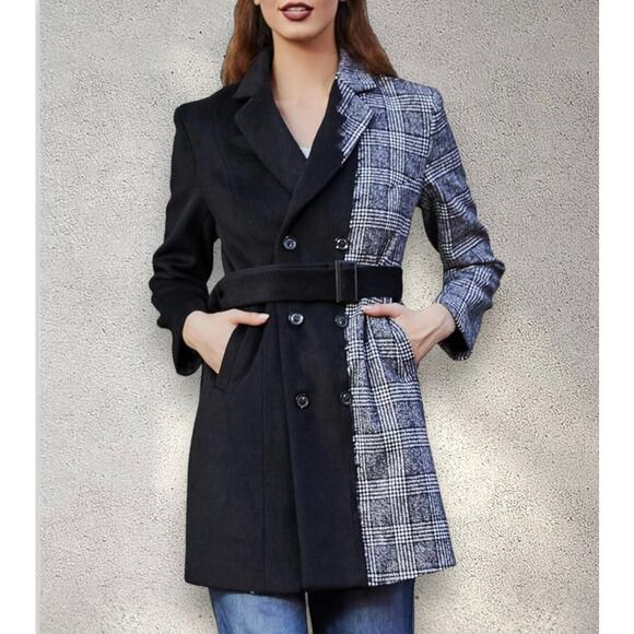 NWT Womens Wool Blend Winter Coat Jacket Size Small - Picture 2 of 11